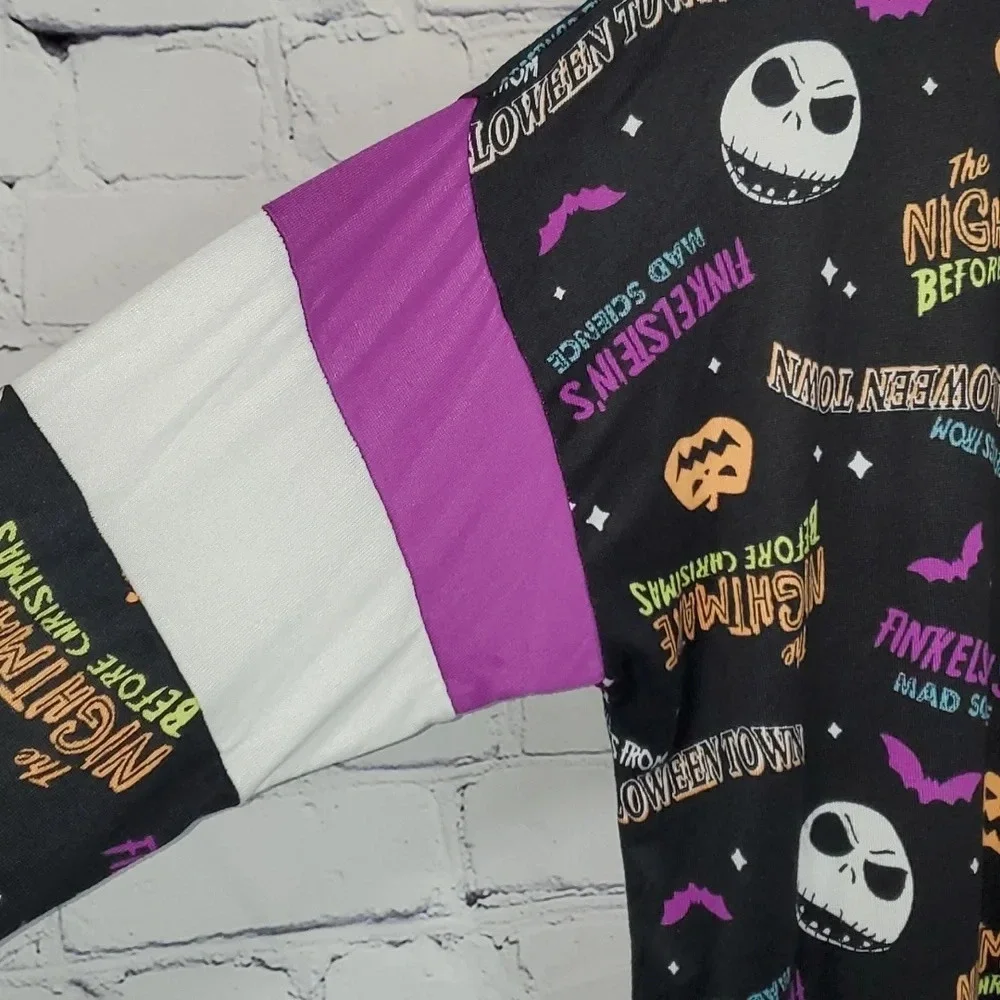 Tim Burton's Nightmare Before Christmas Disney pajama sweater nightgown XL - Picture 2 of 9